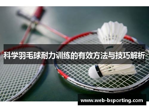 科学羽毛球耐力训练的有效方法与技巧解析